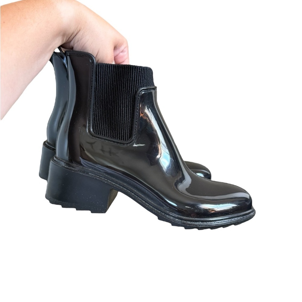 Heeled Chelsea Rain Boots